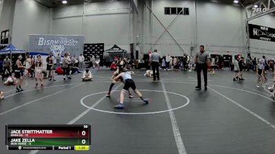 56 lbs Placement (4 Team) - Jake Zella, Iron Horse vs Jace Strittmatter, Kings K6