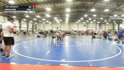 112 lbs Rr Rnd 2 - Tony Biondillo, Ohio United - MS vs Brian Danbe, RedNose Wrestling School - MS