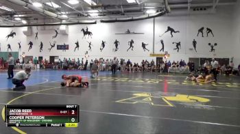141 lbs Round 2 (10 Team) - Jacob Reed, Ohio Northern vs Cooper Peterson, University Of Wisconsin - Stevens Point