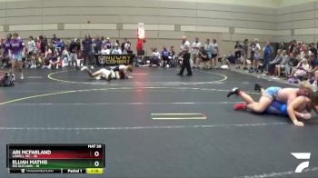 220 lbs Round 3 (6 Team) - Elijah Mathis, MO Outlaws vs Ari McFarland, Lowell WC