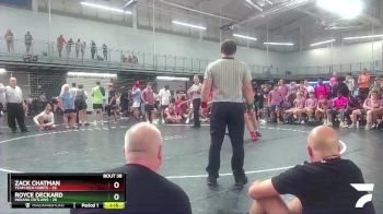 285 lbs Placement Matches (16 Team) - Zack Chatman, Team Rich Habits vs Royce Deckard, Indiana Outlaws