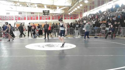 120 lbs 7th Place - Edrian Oliva Bojoquez, New Bedford vs Izaiah Brown, Framingham