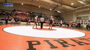 285 lbs Consolation - James Winn, Mannford High School vs Brock Powell, Cleveland Public Schools