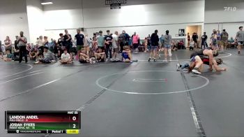 138 lbs Round 7 (8 Team) - Josiah Sykes, Front Royal WC vs Landon Andel, Full Circle