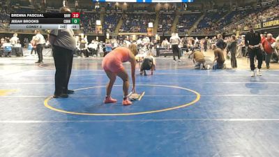 136 lbs Consy 2 - Haydon Spencer, Clearfield vs Maddi Pollard, General McLane