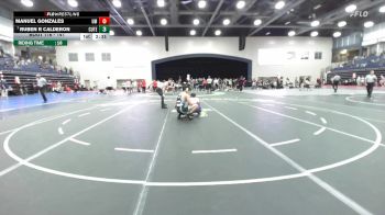 141 lbs Champ. Round 2 - Ruben R Calderon, Paradigm Wrestling vs Manuel Gonzales, Montevallo