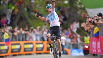 Final 1K: Froome Solos To 2018 Giro d'Italia Stage 19 Win & Pink