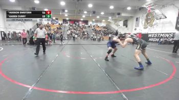 215 lbs 1st Place Match - Kaden Curry, St. John Bosco vs Hudson Sweitzer, Trinity Classical Academy