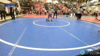 46 lbs Round Of 32 - Emerson Baggett, Beggs Youth Wrestling Program vs Ryan Chupp, Bartlesville Wrestling Club