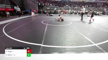 72 lbs Round Of 32 - Kaysen Ball, Trailhands vs Tucker Braddock, CIWC Team Intensity