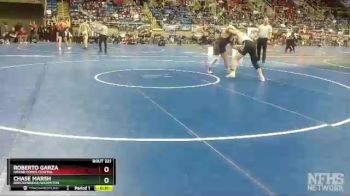 195 lbs Cons. Round 1 - Chase Marsh, Breckenridge/Wahpeton vs Roberto Garza, Grand Forks Central