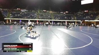 102 lbs Quarterfinal - Hendrix Schwab, Immortal Athletics WC vs Weston Porter, Powerhouse Wrestling Club