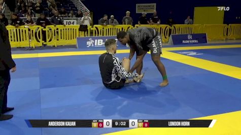 London Horn vs Anderson Kauan 2025 Pan IBJJF Jiu-Jitsu No-Gi Championship
