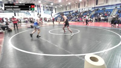 165 lbs Cons. Round 7 - Nicholas Panas, Williams Field vs Gabriel Ramirez, Chula Vista
