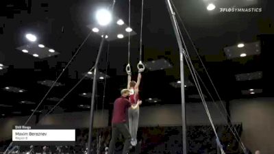 Maxim Bereznev - Still Rings, Region 8 - 2021 Winter Cup & Elite Team Cup