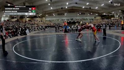 215 lbs Semis & 1st Wb (8 Team) - Jackson Wilson, Ravenwood High School vs Mason Maxim, Collierville High School