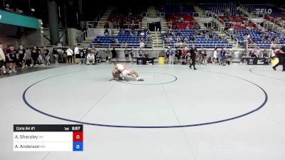 132 lbs Cons 64 #1 - Adom Sharpley, OH vs Abram Anderson, MN