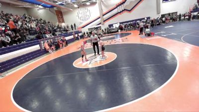 100 lbs Champ. Round 2 - Lily Enos, Batavia vs Elizabeth Austin, Morton