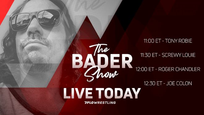 Bader Show (Ep. 37) | Tony Robie, Screwy Louie, and Roger Chandler