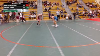 141 lbs Semifinal - Draven Johns, Saint Cloud State vs Marcus McIntyre, Wisconsin-La Crosse
