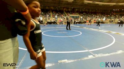 55 lbs 3rd Place - Trenten Harris, Commandos Wrestling Academy vs Jax Miller, Team Tulsa Wrestling Club