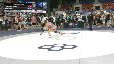 120 lbs Champ. Rd Of 128 - Nikolas Duarte, Illinois vs Max Boula, Virginia