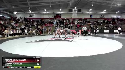 184 lbs Semifinal - Keegan Gehlhausen, Chadron State vs Darion Johnson, McKendree