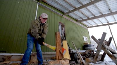 Chopping Wood | Snowed In with Dan Gable