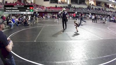 53-55 lbs 7th Place Match - Oakley Banks, NGSE vs Stella Siefford, Beatrice Wrestling Club - Girls