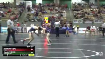 A 106 lbs Cons. Round 2 - Cosmo O`neal, Page vs Masom Shrum, Marion County