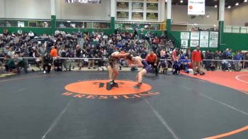 170 lbs Quarterfinal - Mikey Squires, Norwich vs James Araneo, Ward Melville