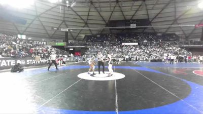 Girls 4A 135 lbs Semifinal - Adelina Berry, Lewis And Clark (Girls) vs Flor Parker-Borrero, Rogers (Puyallup) (Girls)
