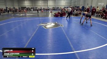 149 lbs Cons. Semi - Shane Strausser, Elizabethtown vs Jared Lee, RIT