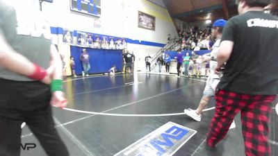 64 lbs Quarterfinal - Brody Wren, Heat vs Cody McClain, Berryhill Wrestling Club