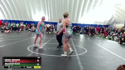 140 lbs Round 7 (8 Team) - Luke Henry, Ohio Gold 10k vs Nino Picorella, Lake WC