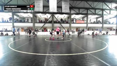 114-120 lbs Champ. Round 1 - Pedro Hernandez, Jr Raiders/ SS vs Kyler Guercio, Lawrence County Knights