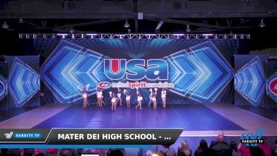 Mater Dei High School - Varsity Song [2022 Varsity - Song/Pom - Advanced] 2022 USA Nationals: Spirit/College/Junior