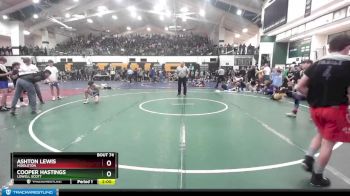 100 lbs Champ. Round 2 - Ashton Lewis, Middleton vs Cooper Hastings, Lowell Scott