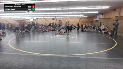 54 lbs Semifinal - Crossley Bigelow, North Hampton vs Logan Ryan, Phoenixville