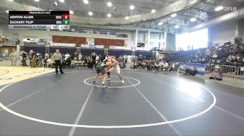 190 lbs Semifinals (4 Team) - Zachary Filip, Minisink Valley vs Ashton Allen, Webster Schroeder High Sch
