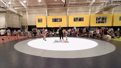 64 lbs Semifinal - Mia Emili, The Hunt Wrestling Club vs Lincoln Brower, Mat Assassins Black