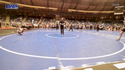 98 lbs Rr Rnd 1 - Paislee Loyd, Wagoner Takedown Club vs Weston Schopf, Lions Wrestling Academy