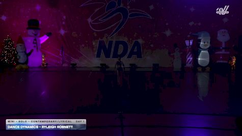Dance Dynamics - Ryleigh Robnett [2025 Mini - Solo - Contemporary/Lyrical Day 1] 2025 NDA Houston Regional
