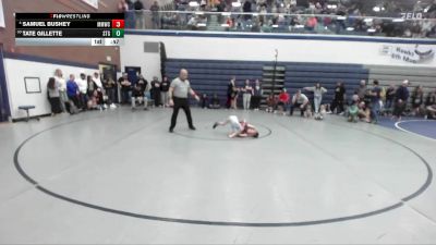 53 lbs Cons. Round 2 - Tate Gillette, Small Town Grims vs Samuel Bushey, Mountain Man Wrestling Club