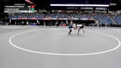 157 lbs Cons. Round 1 - Carlos Valdez, Eastern Oregon vs Mackandle Freeman, Rio Grande