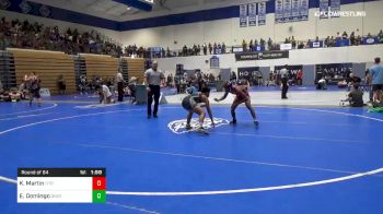 120 lbs Round Of 64 - Kevin Martin, Fitzgerald Wrestling Club vs Elias Domingo, Unattached