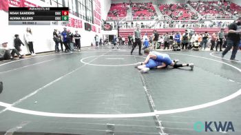 110 lbs Rr Rnd 2 - Noah Sanders, Choctaw Ironman vs Alvina Ellerd, Choctaw Ironman