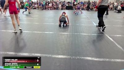 98 lbs Round 2 (6 Team) - Terry Milam, Applied Pressure X Kame Style vs Ethan Smith, Beebe Trained Silver
