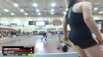 132 lbs Cons. Round 2 - Angelina Santana, Nyssa vs Myr Galvan, Twin Falls