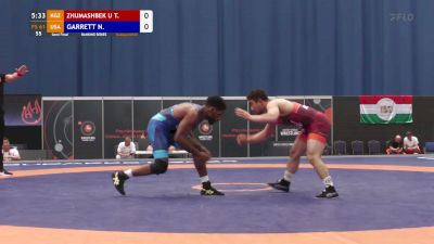 61 kg Semifinal - Nahshon Garrett, USA vs Taiyrbek Zhumashbek Uulu, KGZ